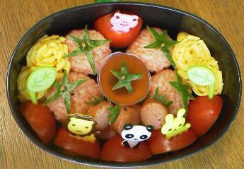 トマトおにぎり★かわいいお弁当