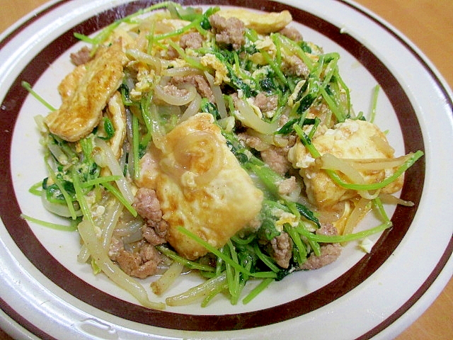 オリジナル豆腐チャンプルー