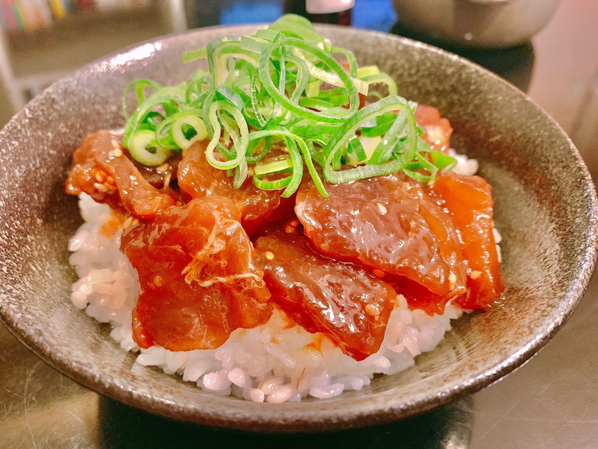 ねっとり♡まぐろの漬け丼