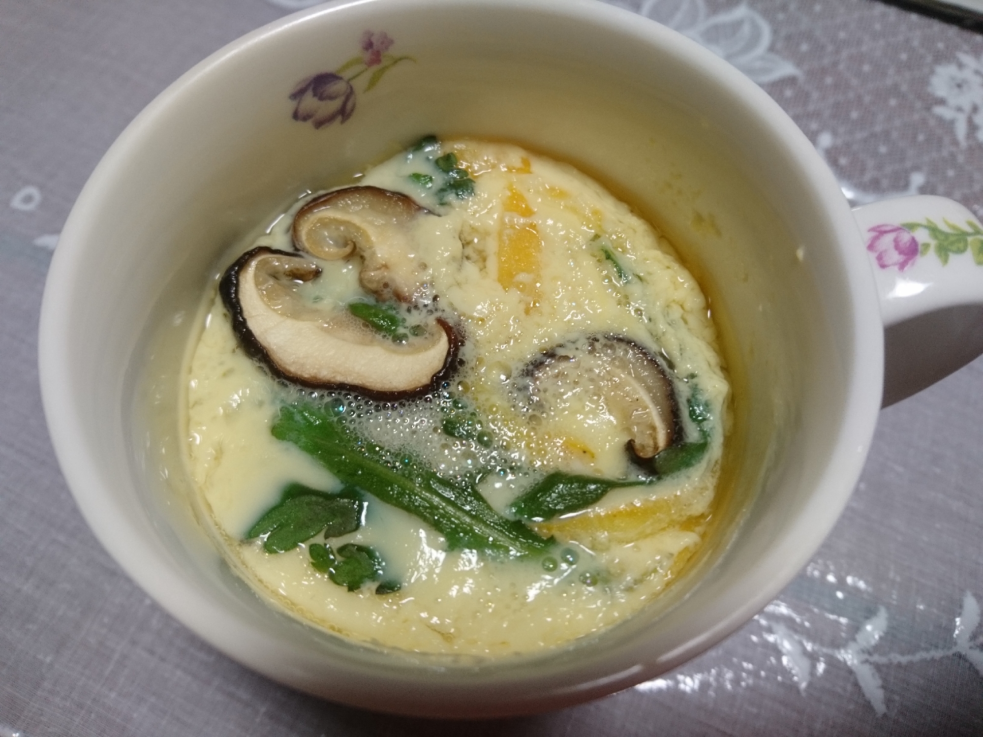 レンジで一人分のマグカップ茶碗蒸し レシピ 作り方 By あやめぇ 楽天レシピ