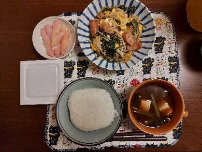 ソーセージ入れて作りました！
ニンニク多めにして美味しく頂きました。
また作らせて頂きます♪