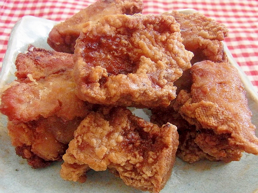 お肉そっくり!凍り豆腐の唐揚げ☆