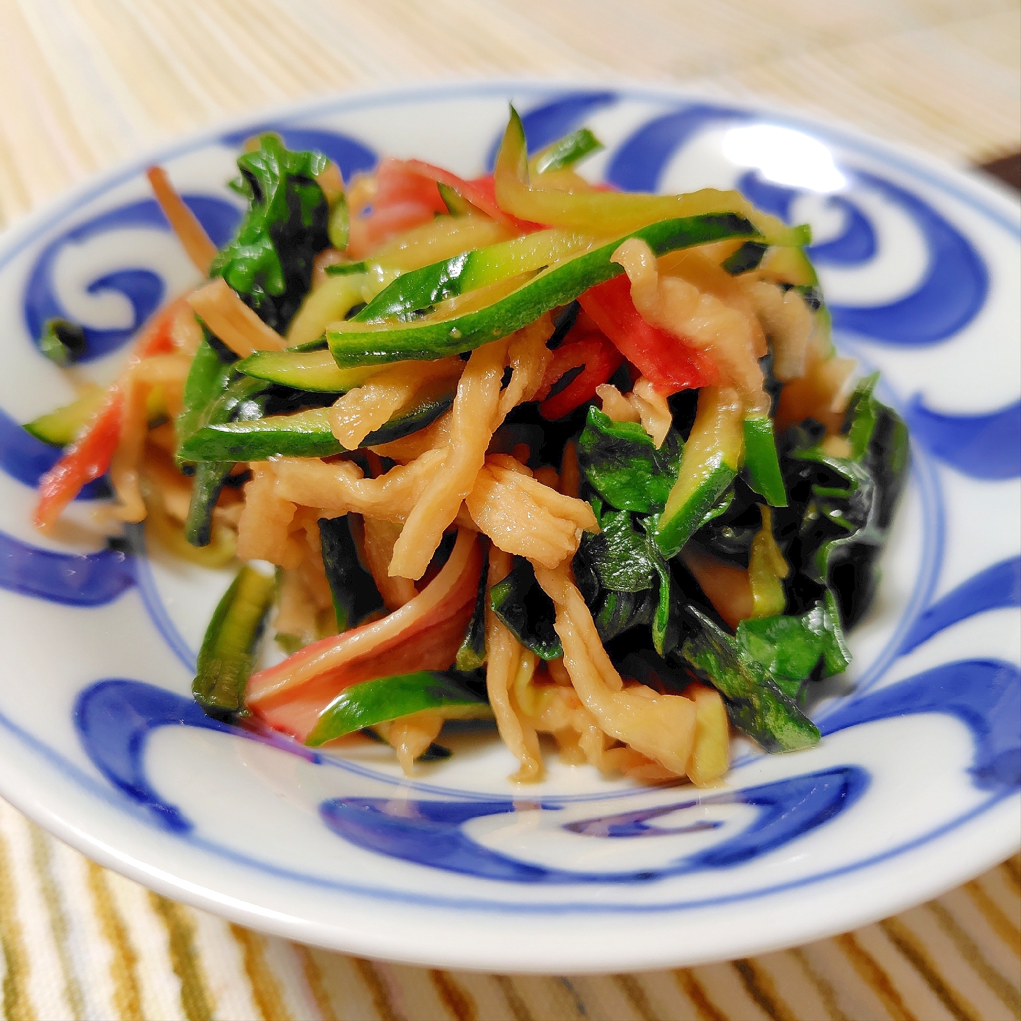 10分で、切り干し大根中華風和え物