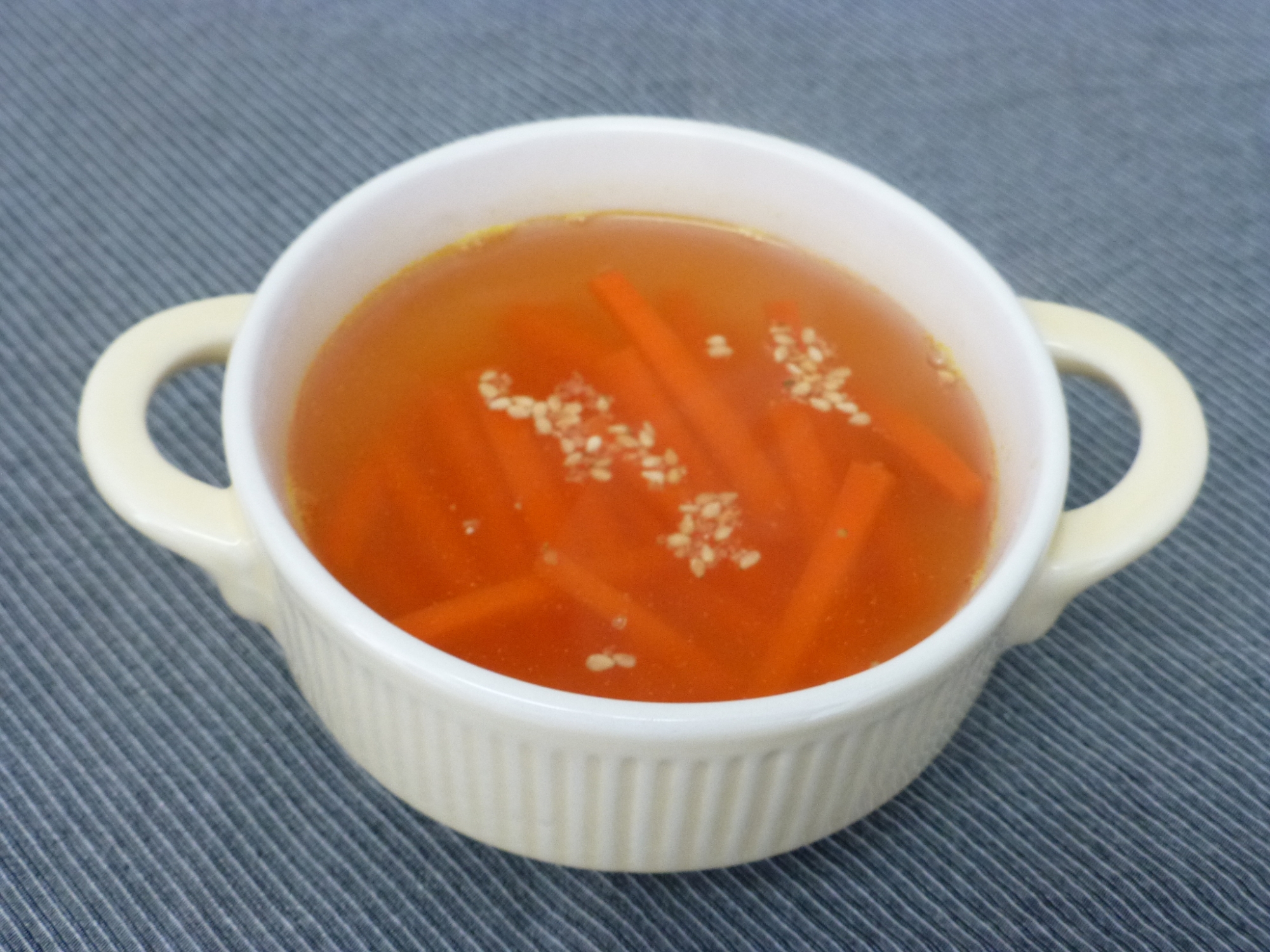 人参の生姜スープ