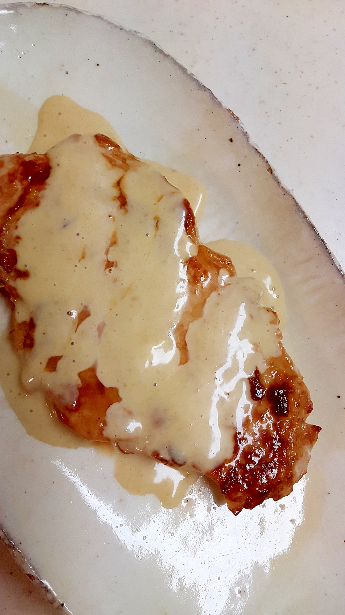 簡単おいしい!豚ロース肉のステーキゆず胡椒ソース♪