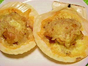 ホタテのホワイトチーズ焼き レシピ 作り方 By ブルーボリジ 楽天レシピ