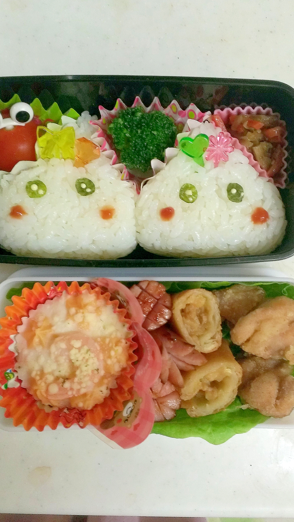簡単 ほっぺちゃん弁当 レシピ 作り方 By アルバンドロー 楽天レシピ