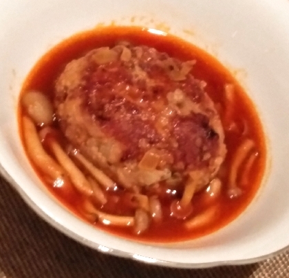 ♪♪絶品★煮込みハンバーグ～きのこソース～♪♪