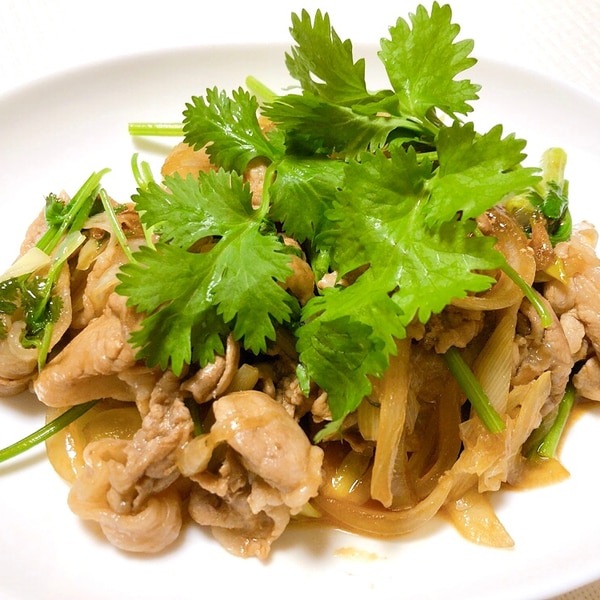 簡単タイ風 豚肉のパクチー炒め レシピ 作り方 By M H 楽天レシピ 簡単タイ風 豚肉のパクチー炒め レシピ 作り方 By M H 楽天レシピ