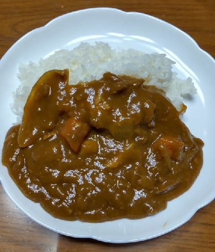 朝に作って夜食べる☆超時短カレーライス