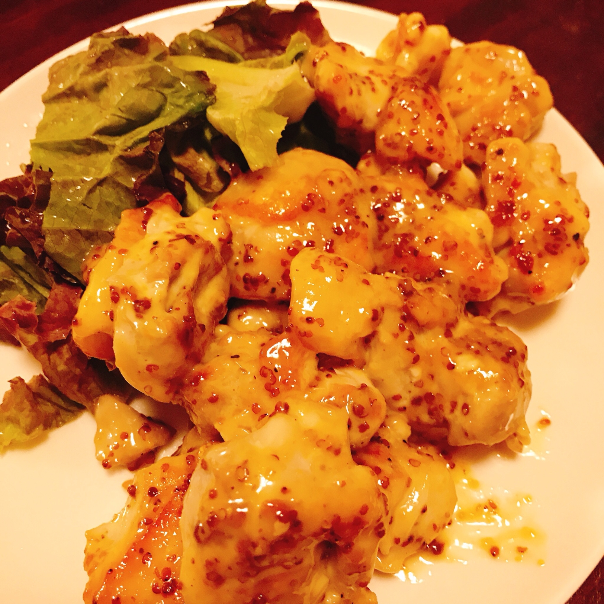 チキンソテー ハニーマスタードソース レシピ 作り方 By 44e 楽天レシピ