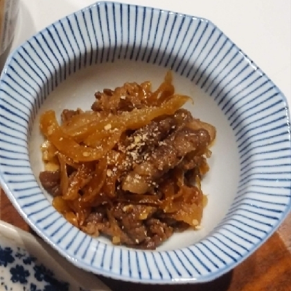 牛しぐれ煮★減塩志向