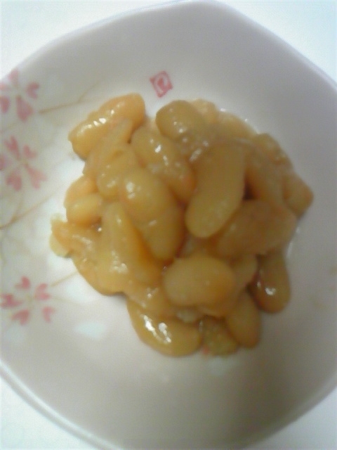 白いんげんの煮豆