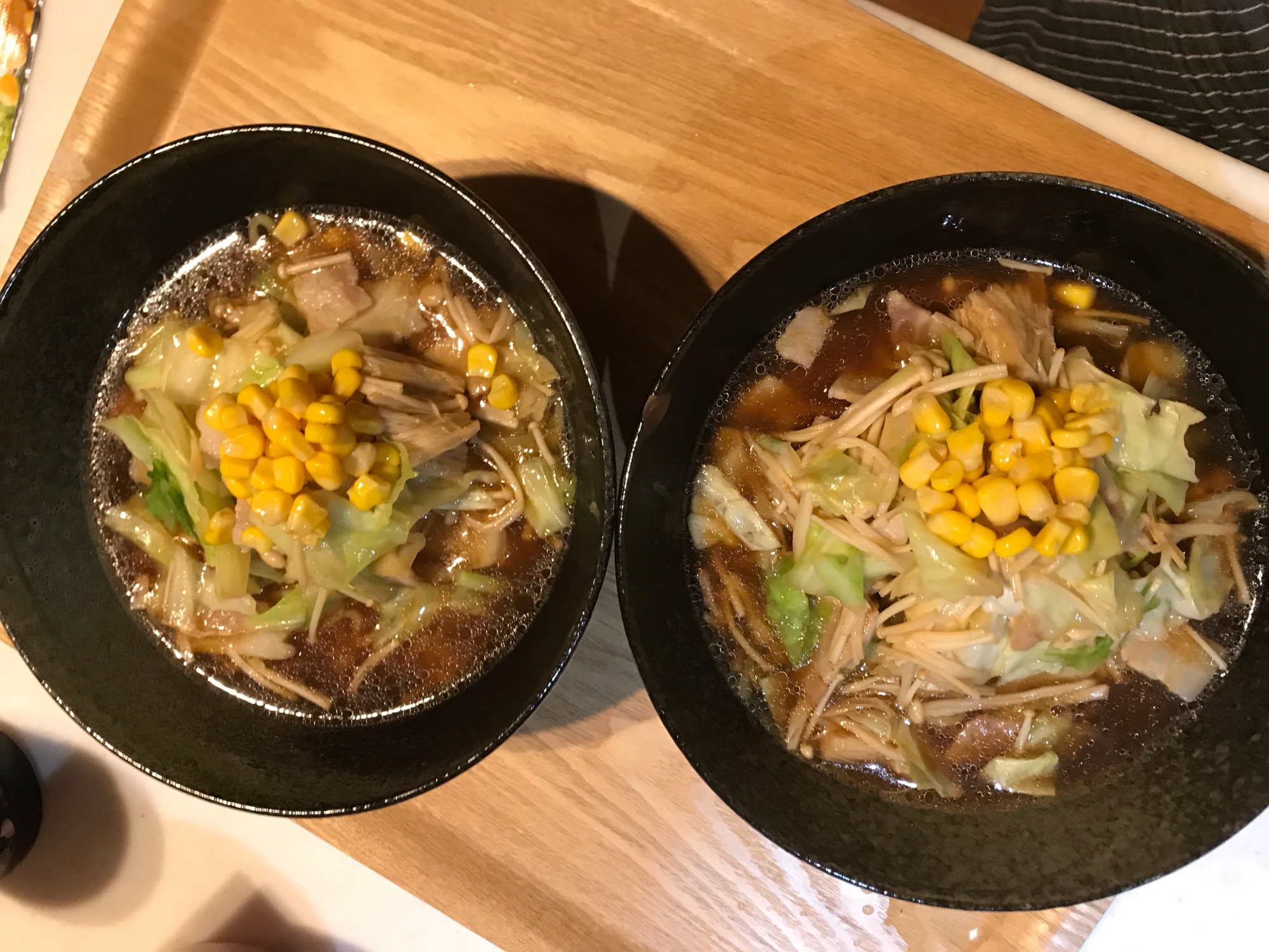 具沢山！大満足のしょうゆラーメン