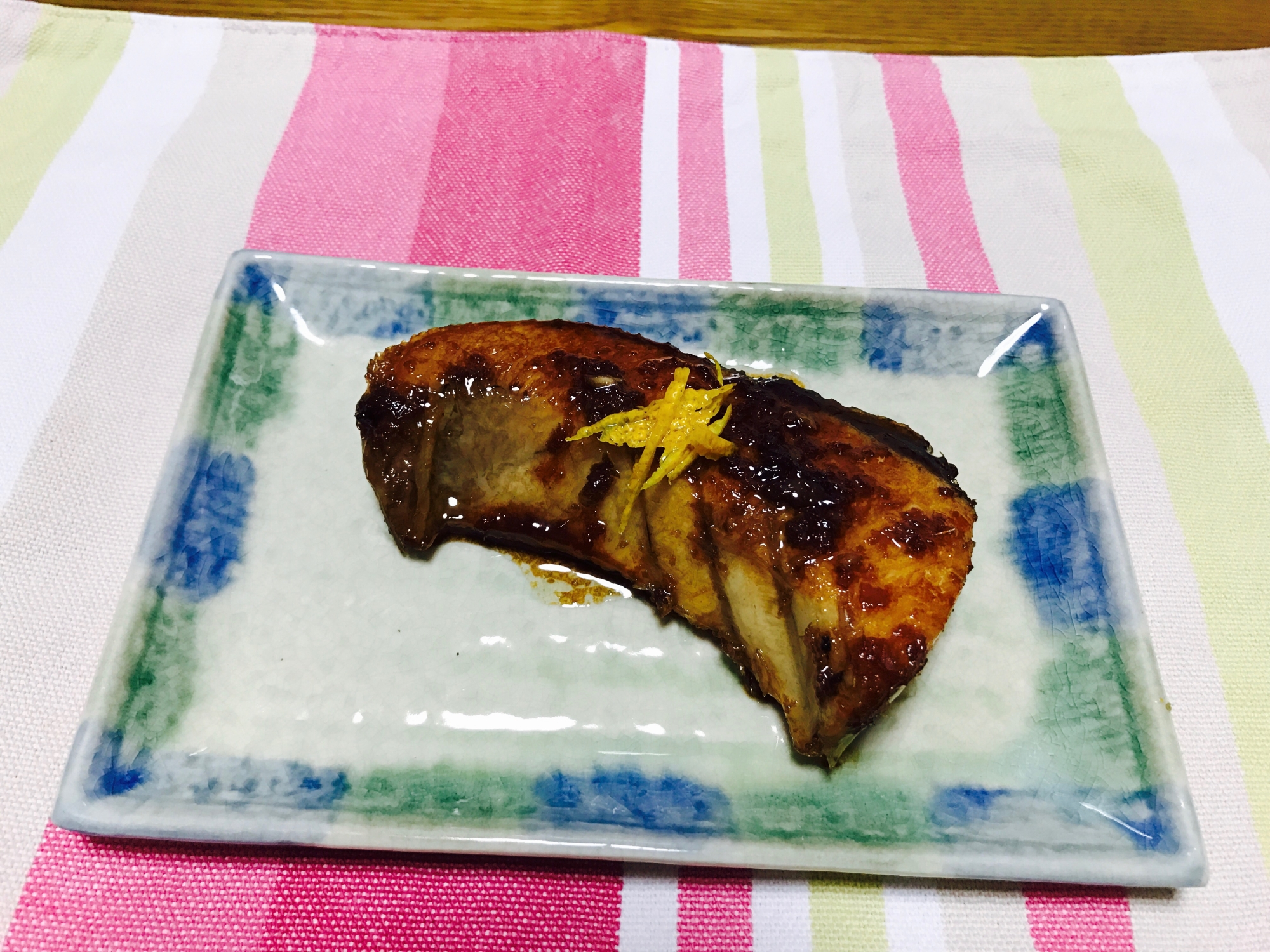 脂がのって美味しいブリカマの照り焼き レシピ 作り方 By シオン 楽天レシピ