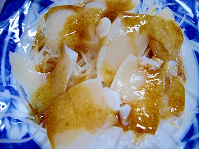 ホタテ貝柱と大根サラダ