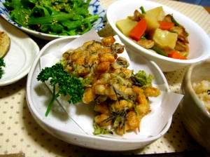 大豆とアラメのさくっとかき揚げ レシピ 作り方 By Yuki 楽天レシピ