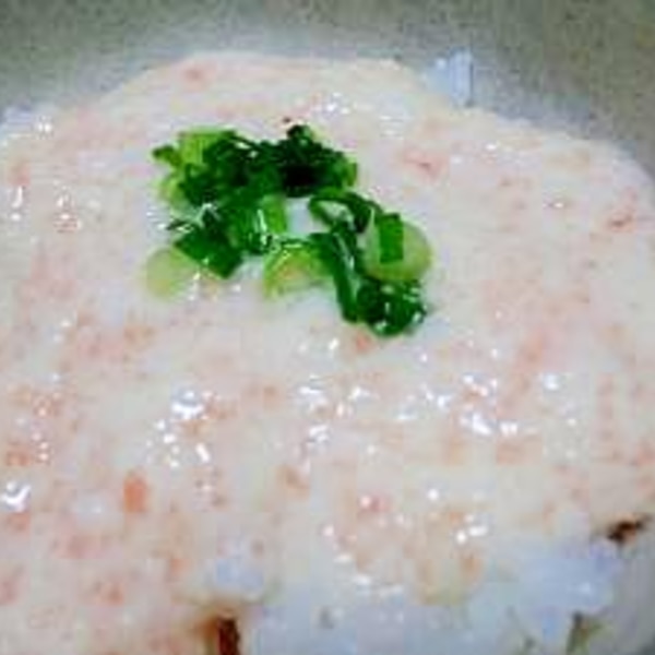 明太とろろご飯 レシピ 作り方 By めろ66 楽天レシピ 明太とろろご飯 レシピ 作り方 By めろ66 楽天レシピ