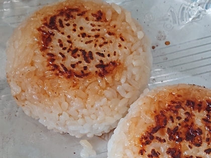 おかか醤油の焼きおにぎり