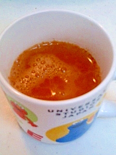 シナモンとはちみつレモンのホットドリンク