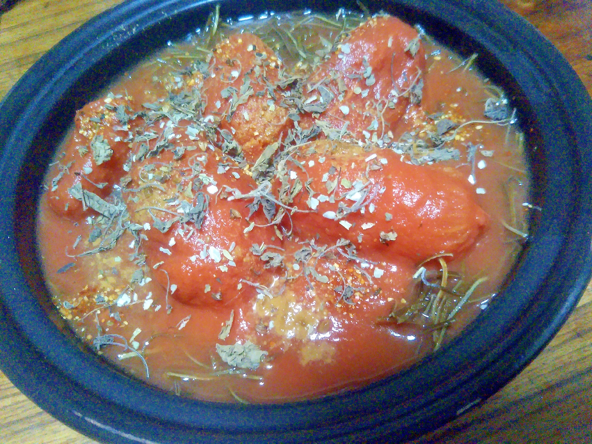 ホーリーバジル香る ホールトマトスープ レシピ 作り方 By あけぼのマジック 楽天レシピ
