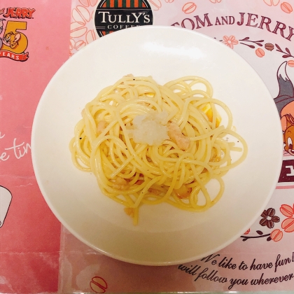 ツナと大根おろしのパスタ