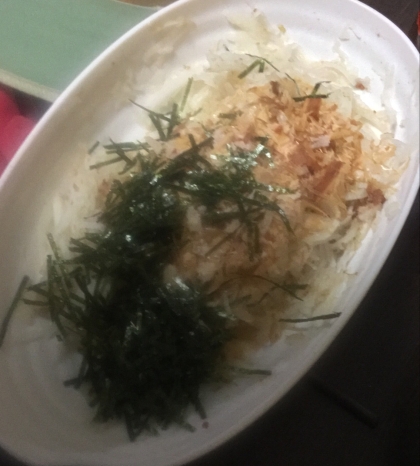 梅干しを沢山頂いたので大根だけですが、海苔も追加で美味しく出来ました♫