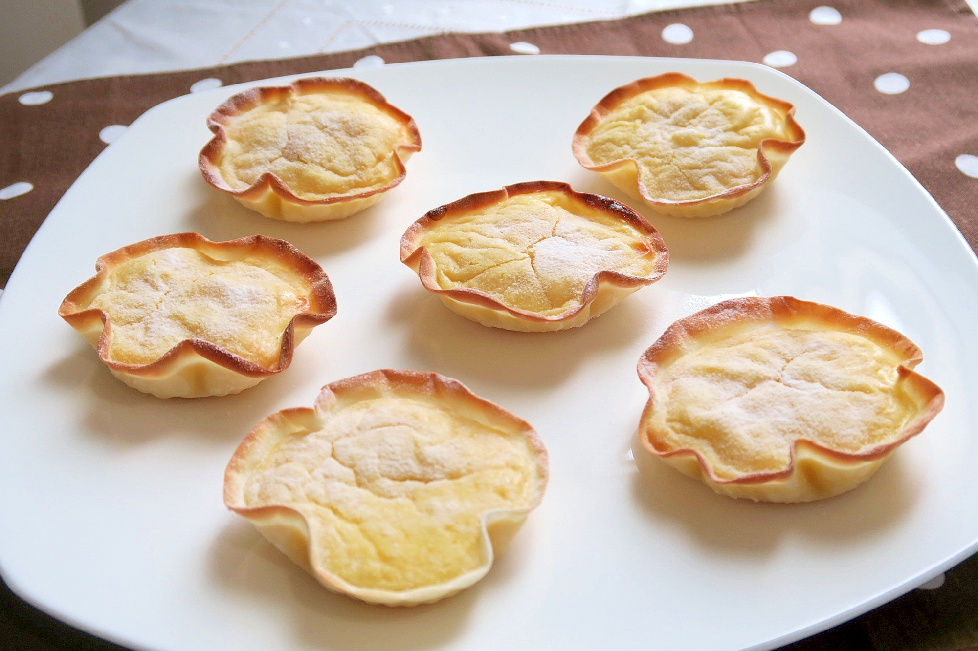 オーブントースターde餃子の皮のチーズケーキタルト レシピ 作り方 By グルヤマ 楽天レシピ オーブントースターde餃子の皮のチーズケーキタルト レシピ 作り方 By グルヤマ 楽天レシピ