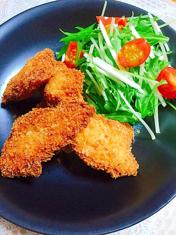 ソース不要！冷めてもおいしいチキンカツ‼︎