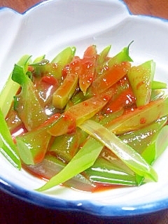 コチュジャンのタレで☆茎ワカメ