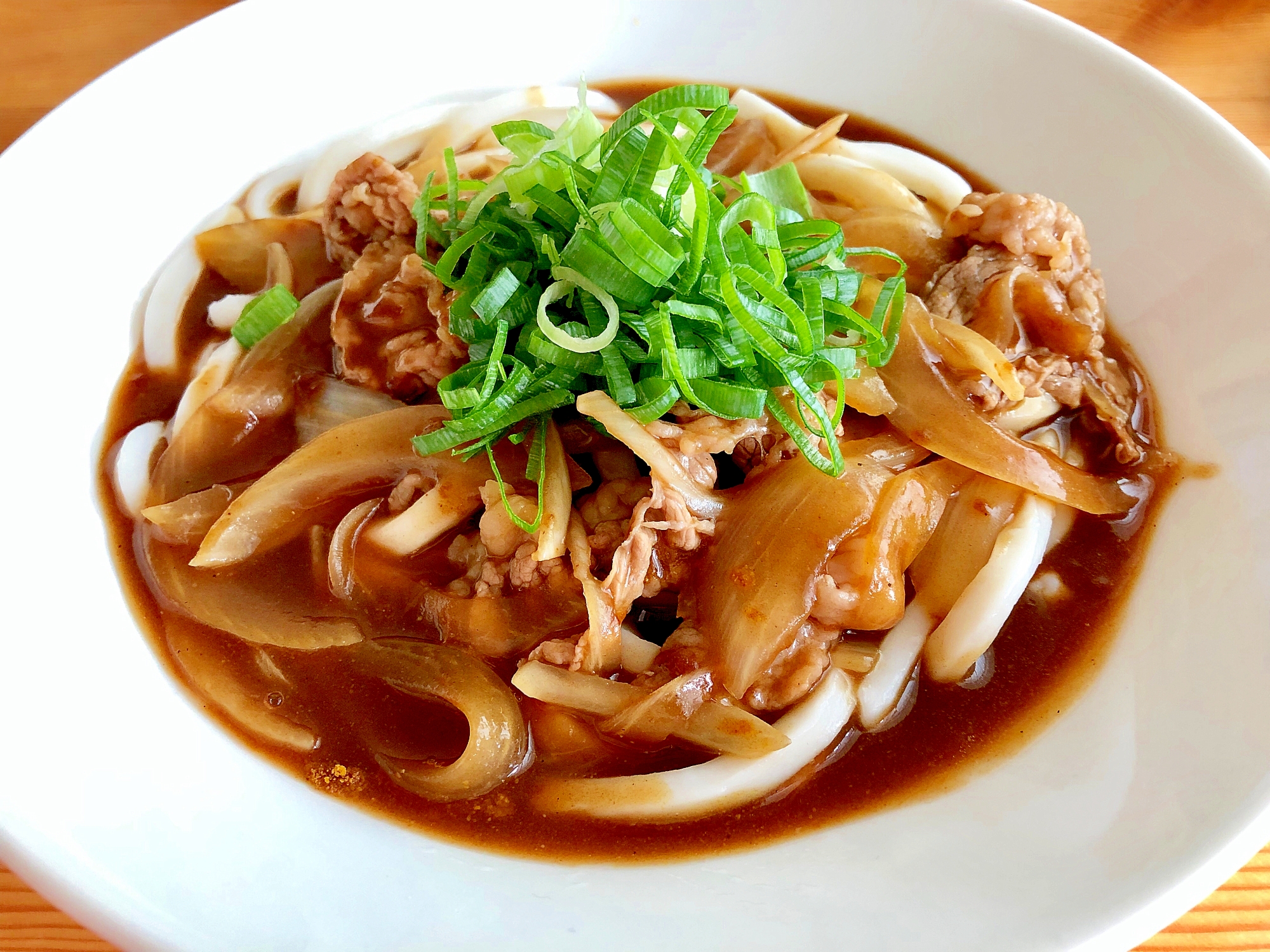 簡単に☆カレーうどん