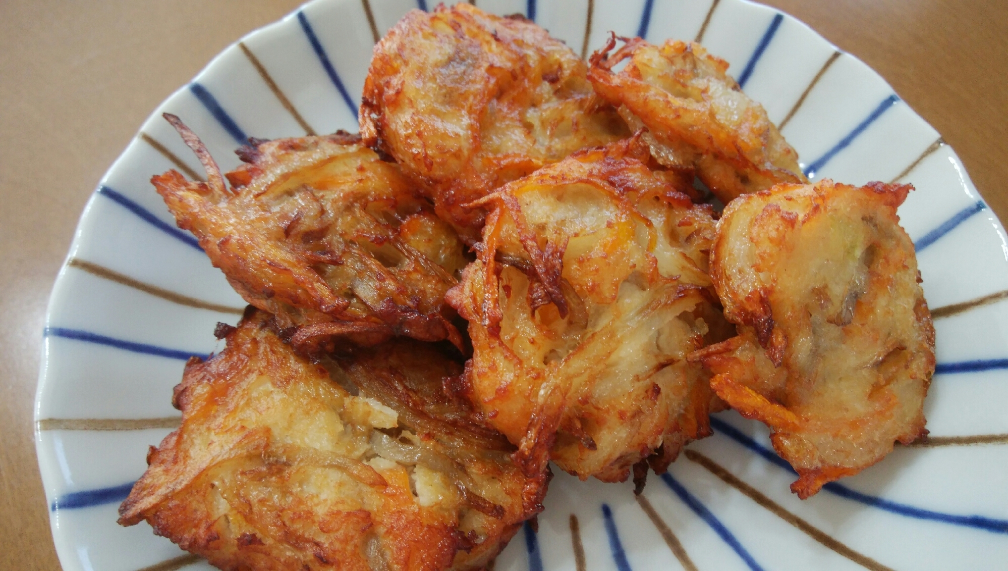 鶏ひき肉と野菜のさつま揚げ風