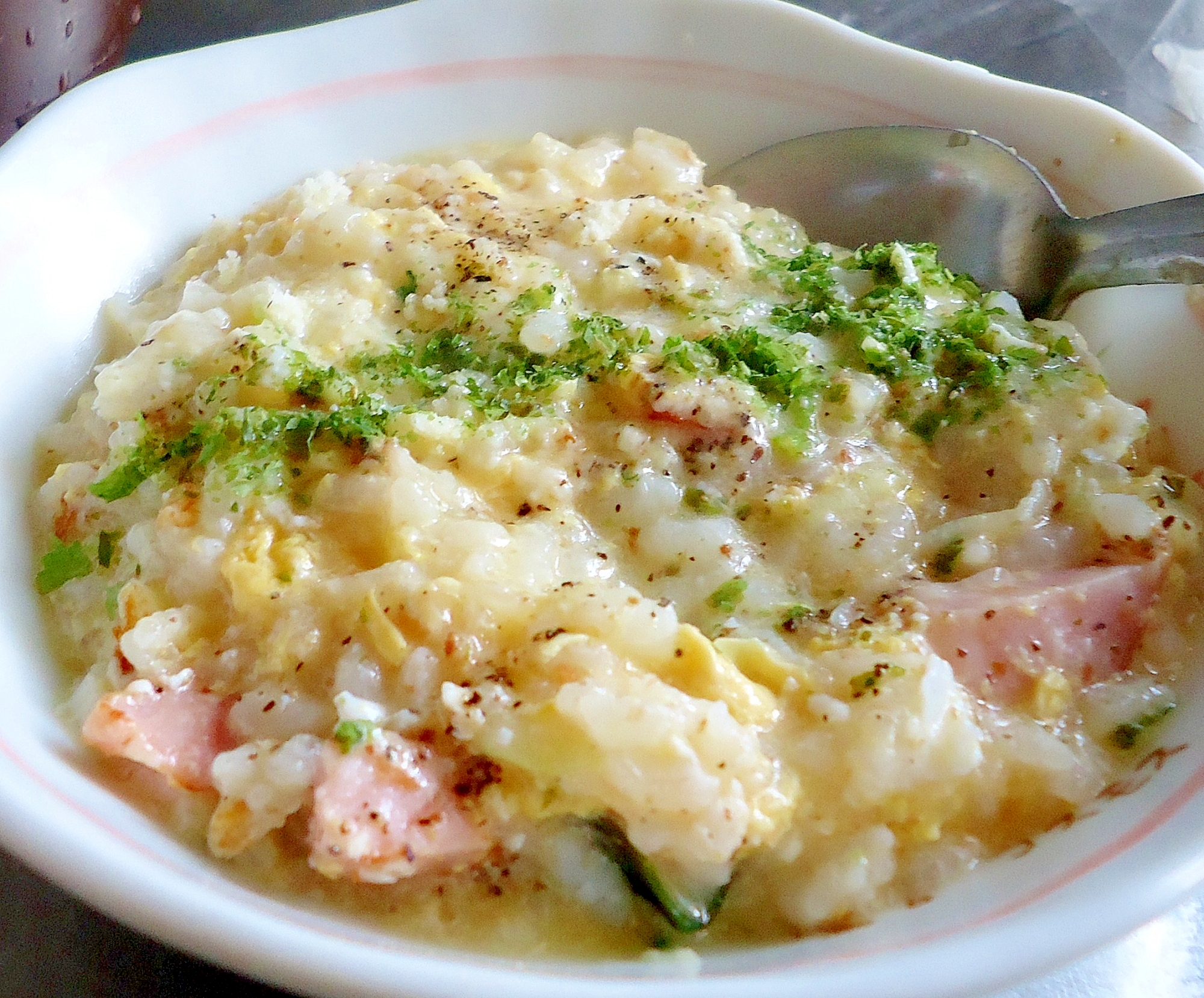 ラーメンスープのリゾット風ぞうすい レシピ 作り方 By ちぇざ8003 楽天レシピ ラーメンスープのリゾット風ぞうすい レシピ 作り方 By ちぇざ8003 楽天レシピ