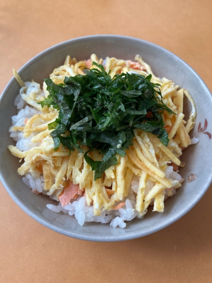 子供と一緒に★鮭ちらし寿司