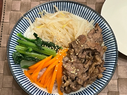 簡単ビビンバ丼