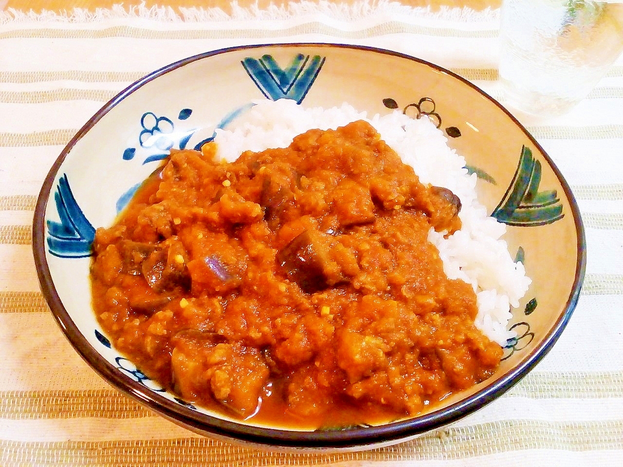 ♪低刺激低脂肪♡お腹に優しいカレー＊挽肉となす♪