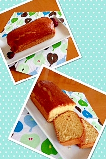 ホットケーキミックスでさっぱりレモンパウンドケーキ