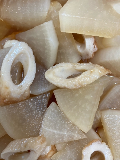厚揚げと大根の煮物