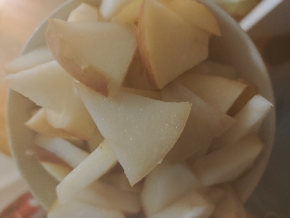 りんごのレモン煮