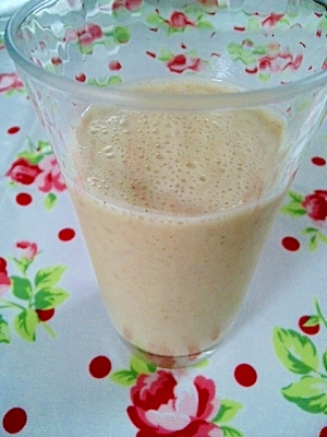 ブレンダーで簡単朝食ドリンク☆バナナきな粉