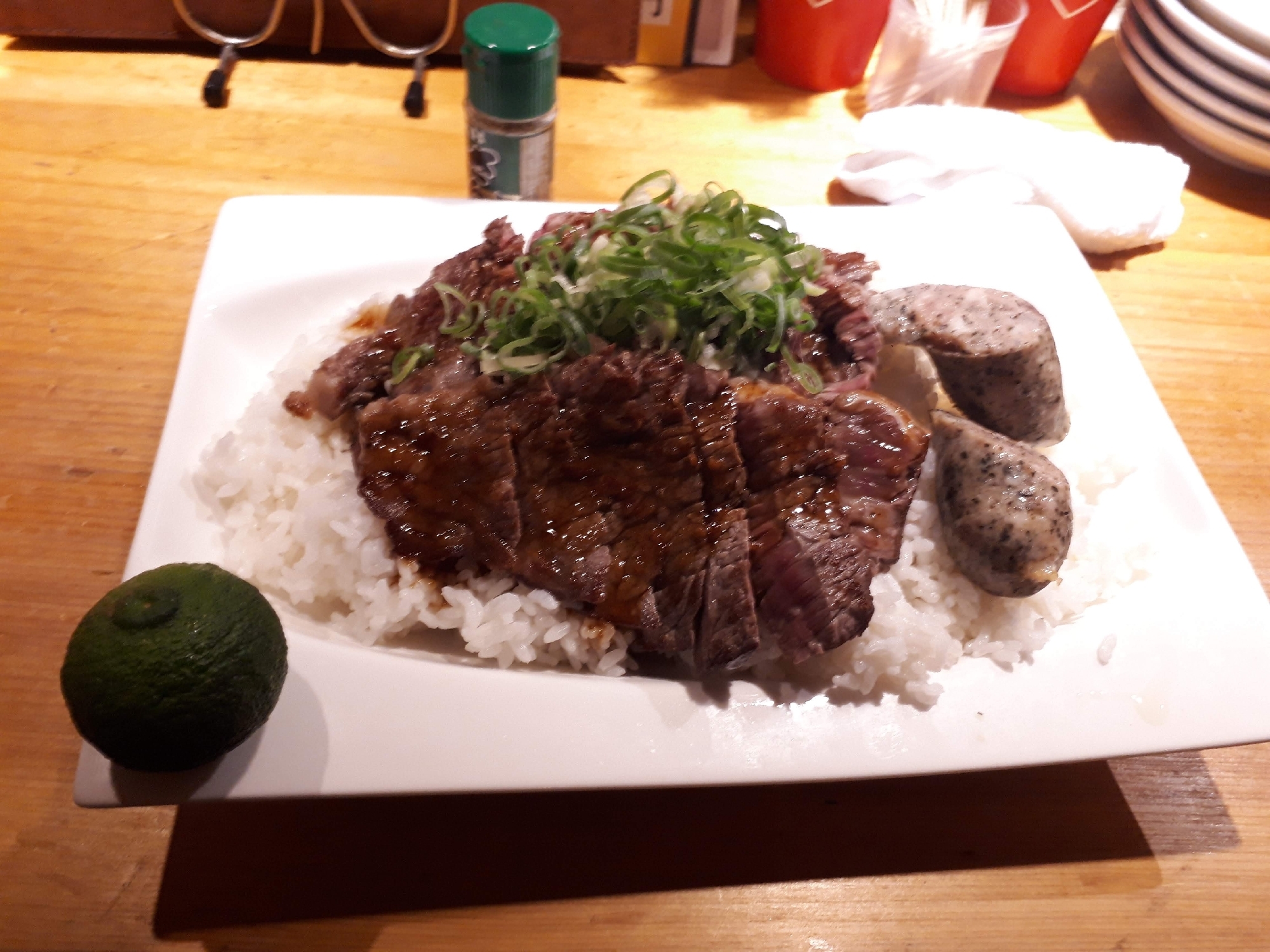 ガッツリ飯★ステーキ丼