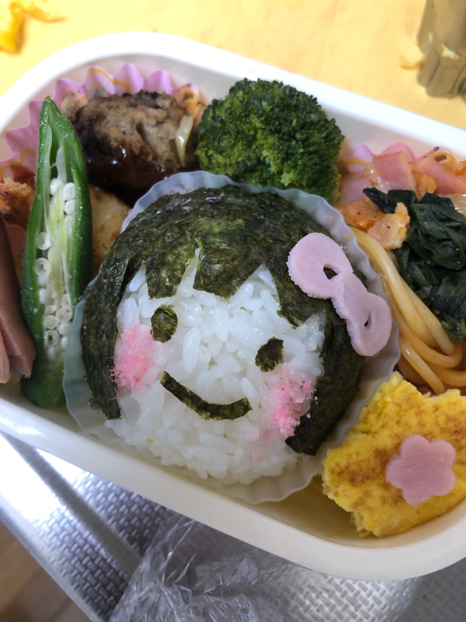 卒園 進級キャラ弁 女の子のおにぎり レシピ 作り方 By ぺっころり 楽天レシピ 卒園 進級キャラ弁 女の子のおにぎり レシピ 作り方 By ぺっころり 楽天レシピ