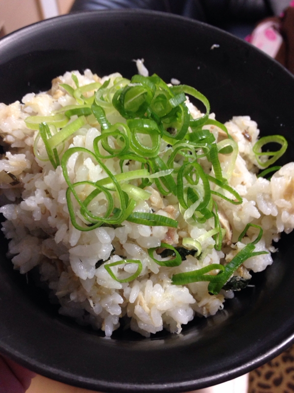 鯖と大葉の混ぜご飯