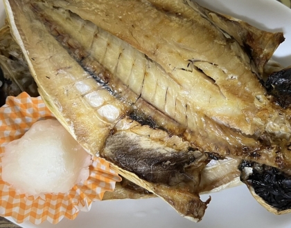 手作り新鮮✨鯵の一夜干し