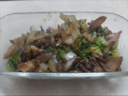 舞茸キャベツチーズ焼き