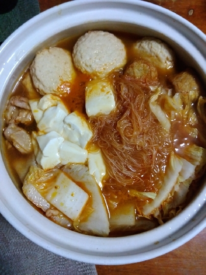 寒い日に食べたい★キムチスープ