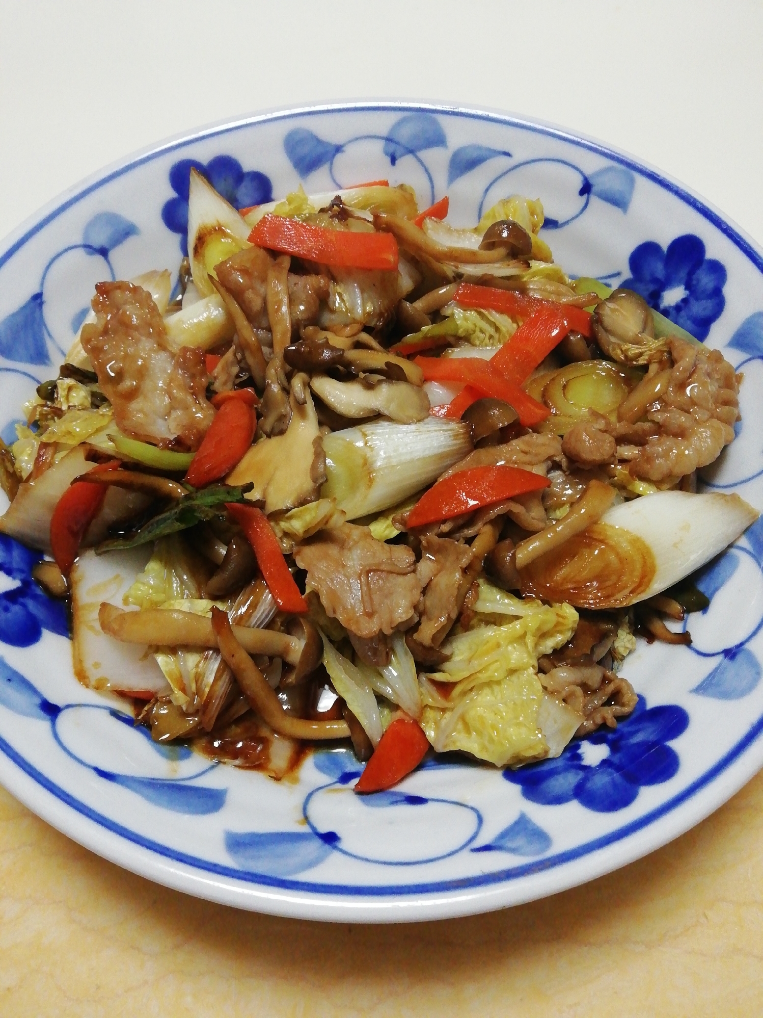 白菜と豚肉ときのこのオイスターソース炒め レシピ 作り方 By イク9110 楽天レシピ