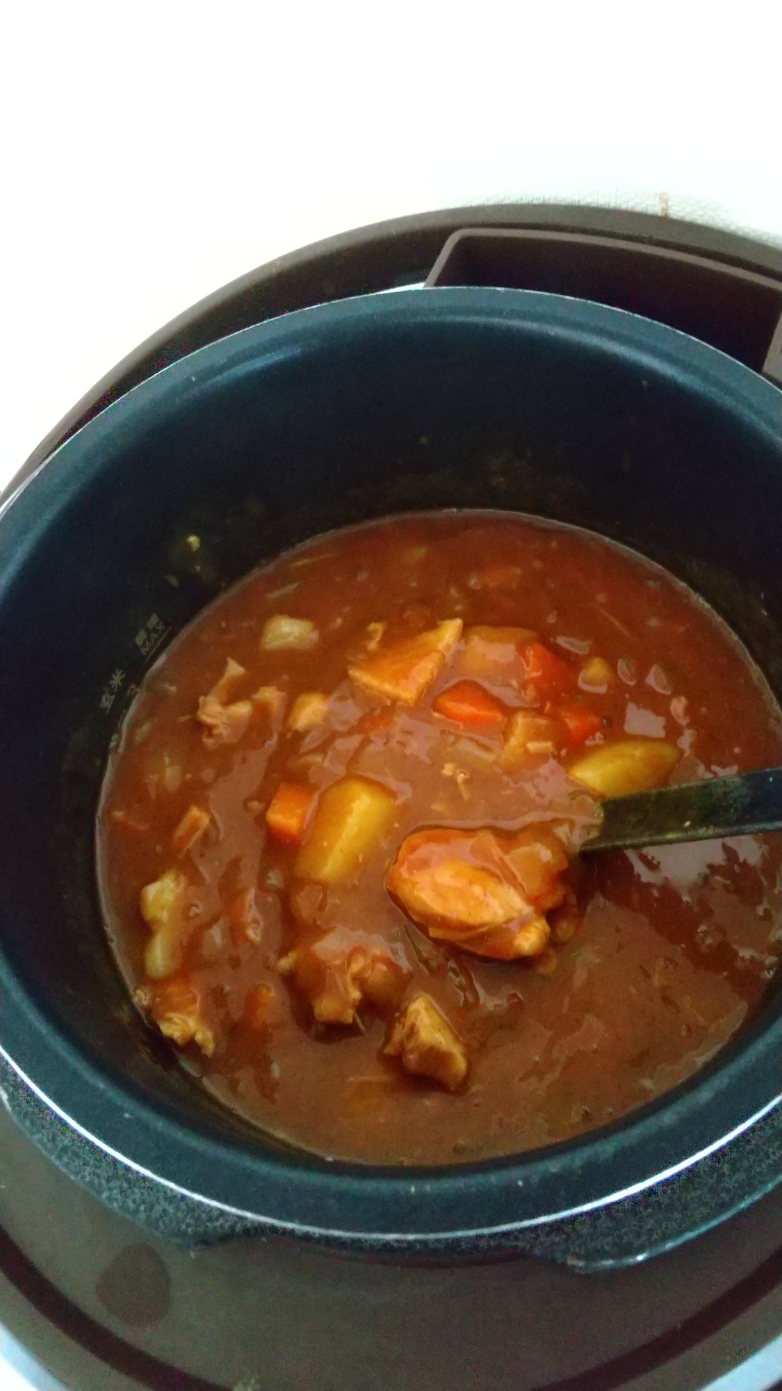 電気圧力鍋で簡単！チキンカレー