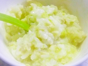 離乳食後期 きゃべつと高野豆腐のミルクがゆ レシピ 作り方 By へんてこぽこりんママ 楽天レシピ 離乳食後期 きゃべつと高野豆腐のミルクがゆ レシピ 作り方 By へんてこぽこりんママ 楽天レシピ