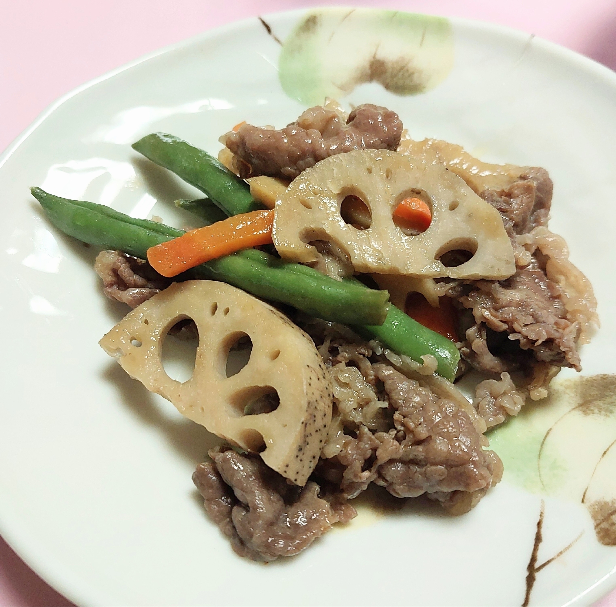 簡単♪ 牛肉入りのきんぴら